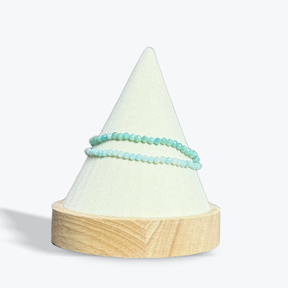 Bracelet Amazonite Facetté