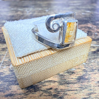 Bague topaze impériale vue alternative