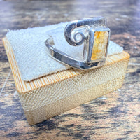 Bague topaze impérial