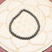 Bracelet en Pyrite - Prospérité et Confiance 4mm