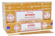 Encens Satya Myrrhe 12x15g