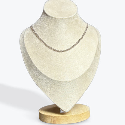 Collier Quartz Fumé Facetté – photo 3