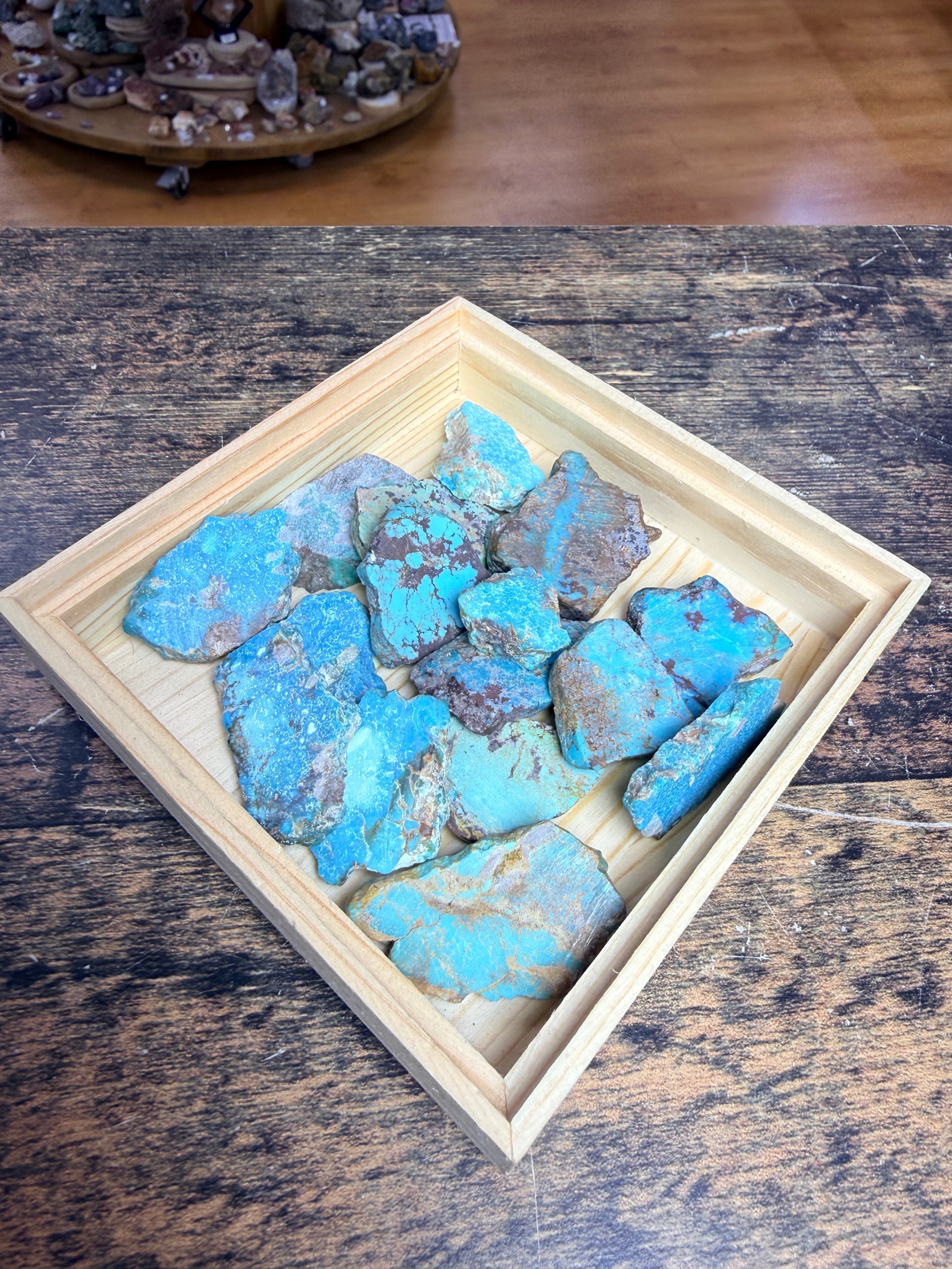 Pendentif Turquoise d'Arizona Naturelle - 3