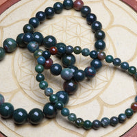 Bracelet Jaspe Sanguin