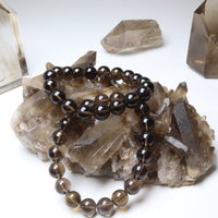 Bracelet Quartz Fumé détail