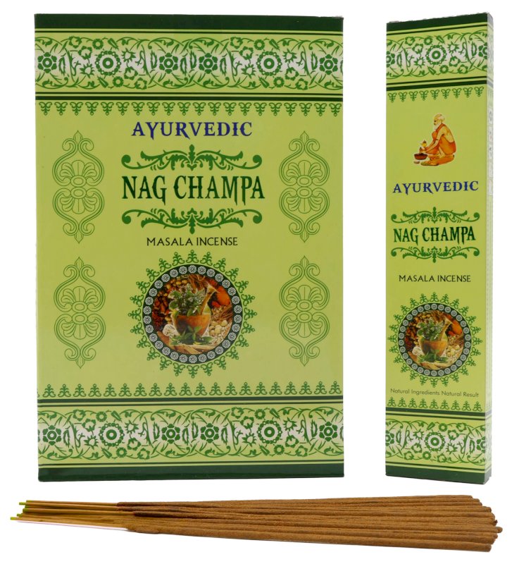 Encens Ayurvedic Nag Champa 12x15g