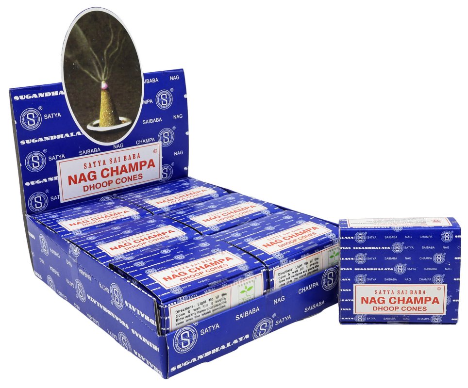 Encens Satya cônes Nag Champa