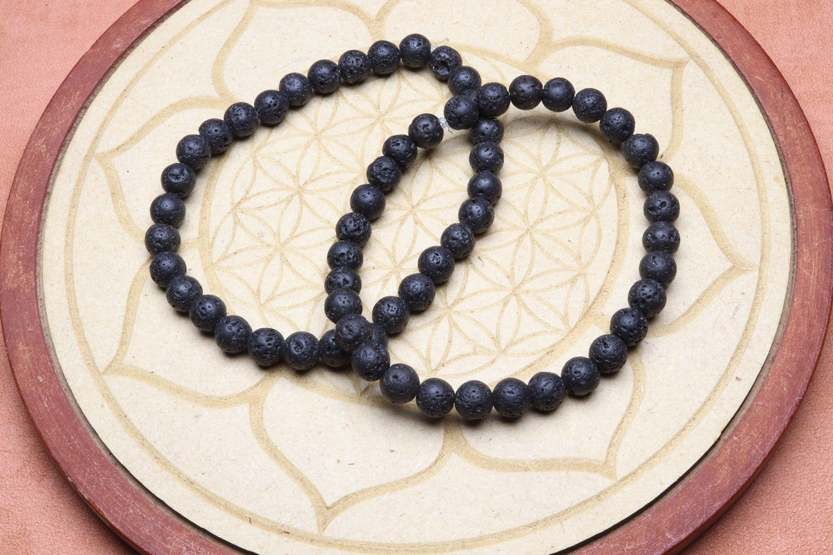 Bracelet Pierre de Lave