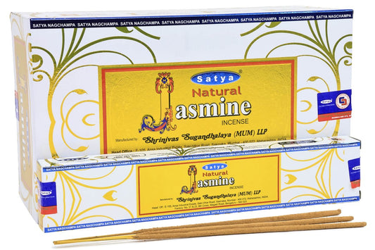 Encens Satya Natural Jasmine 12x15g