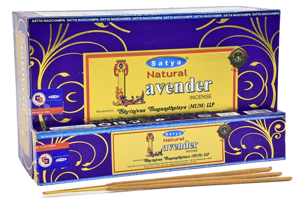 Encens Satya Natural Lavande 12x15g