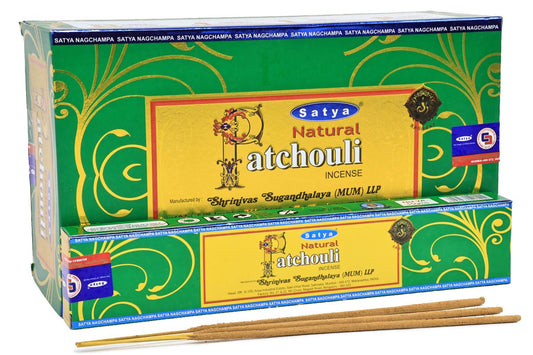 Encens Satya Natural Patchouli 12x15g