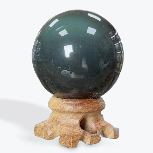 Sphère Obsidienne Œil céleste Moyenne