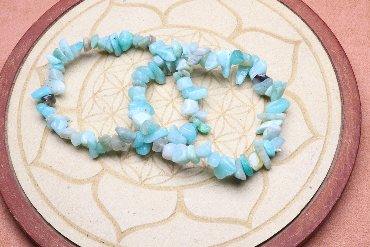 Bracelet Amazonite Baroque