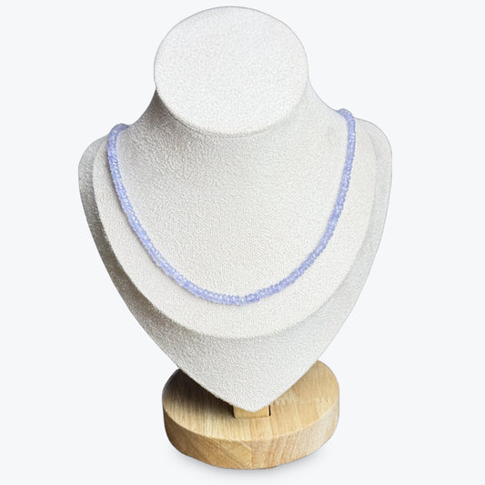 Collier Facette Plat Tanzanite