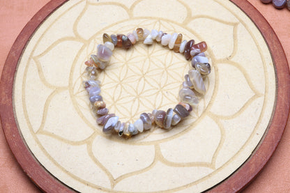 Bracelet Agate Botswana Baroque