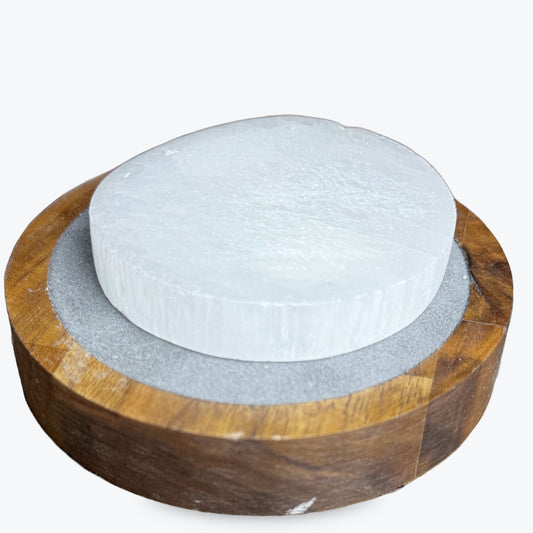 Petite Plaque En Selenite
