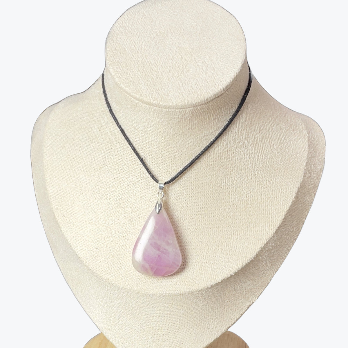 Pendentif Kunzite goutte