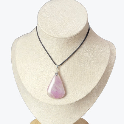 Pendentif Kunzite goutte