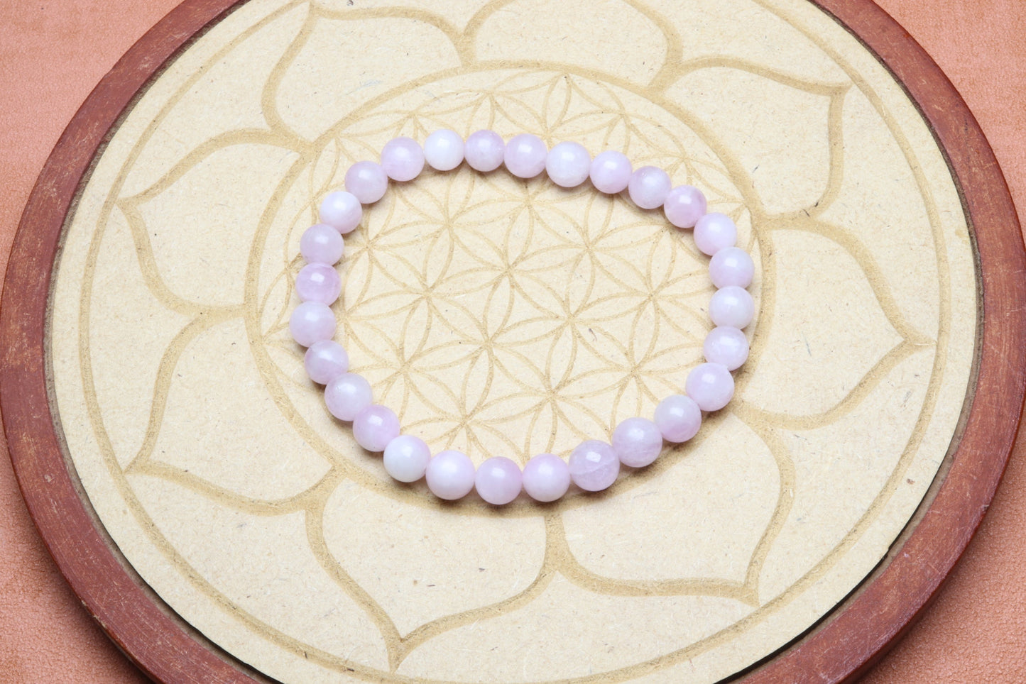 Bracelet en Kunzite - Paix et Apaisement 6mm