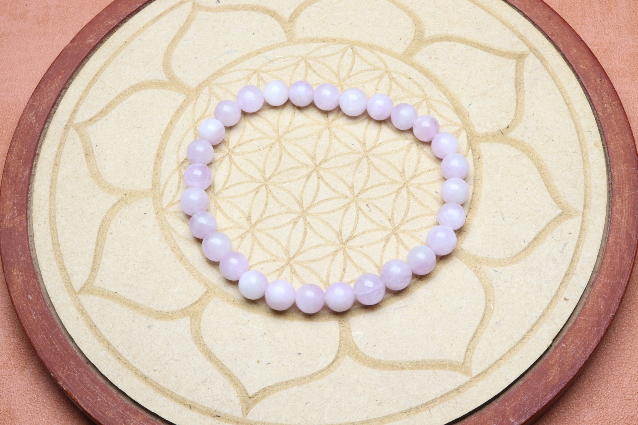 Bracelet en Kunzite - Paix et Apaisement 6mm