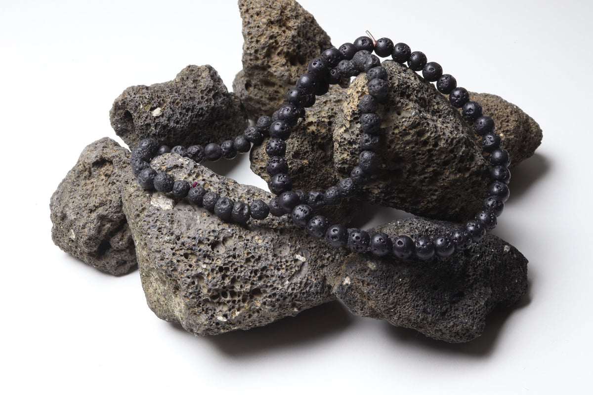 Bracelet Pierre de Lave