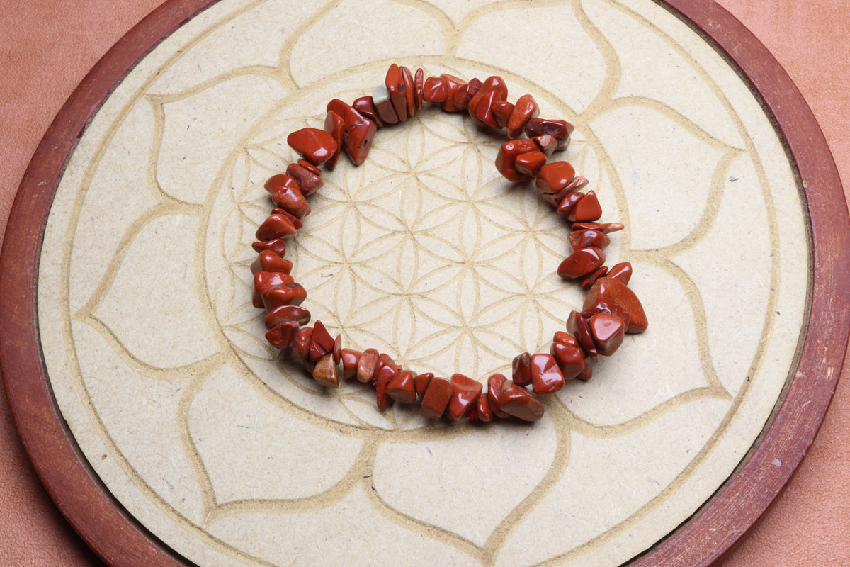 Bracelet Jaspe Rouge – photo 2