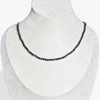 Collier Spinelle Facetté - 3