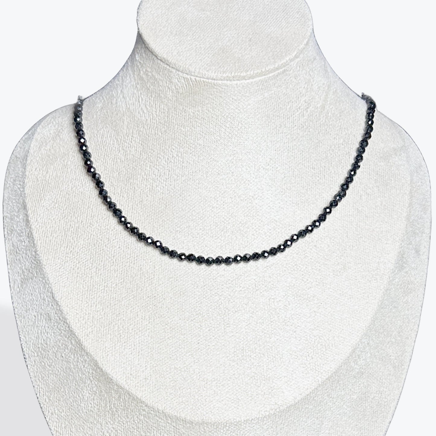 Collier Spinelle Facetté - 3