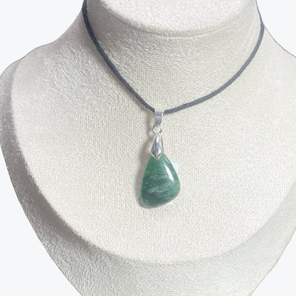 Pendentif Aventurine Verte Goutte – photo 5