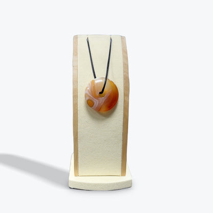 Pendentif Cornaline Donut