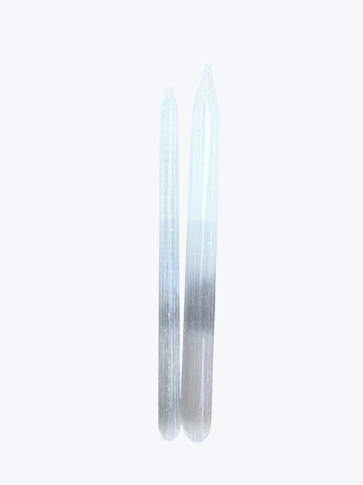 Bâton massage très fin | Selenite Naturel du Maroc, Petit, Moyen