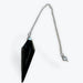 Pendule XL facetté | Obsidienne Noir | 21gr - 7x2cm