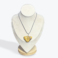 Pendentif Oeil de Tigre Papillon