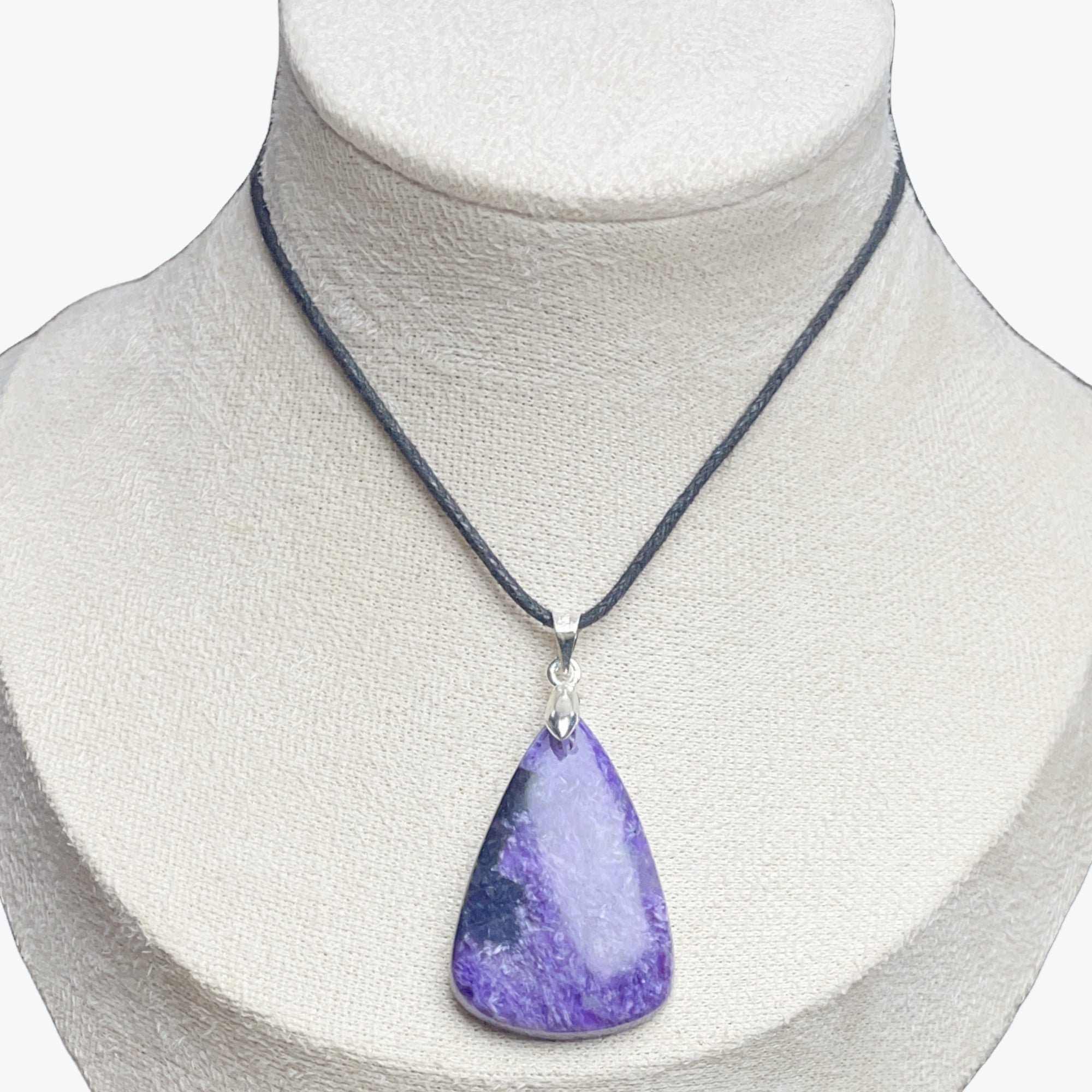 Pendentif Lépidolite goutte