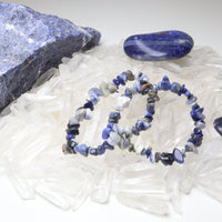 Bracelet en Sodalite - Communication et Sérénité - photo 4