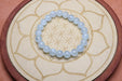 Bracelet Aigue marine 8 mm