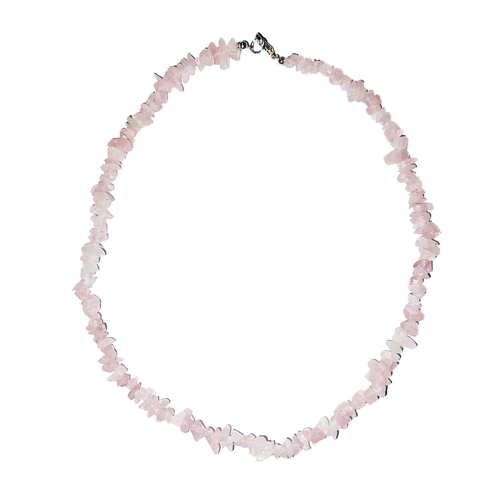 Collier Baroque Chips Pierres Naturelles — 43 cm