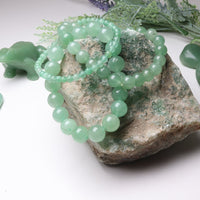 Bracelet Aventurine Verte - Chance et Prospérité