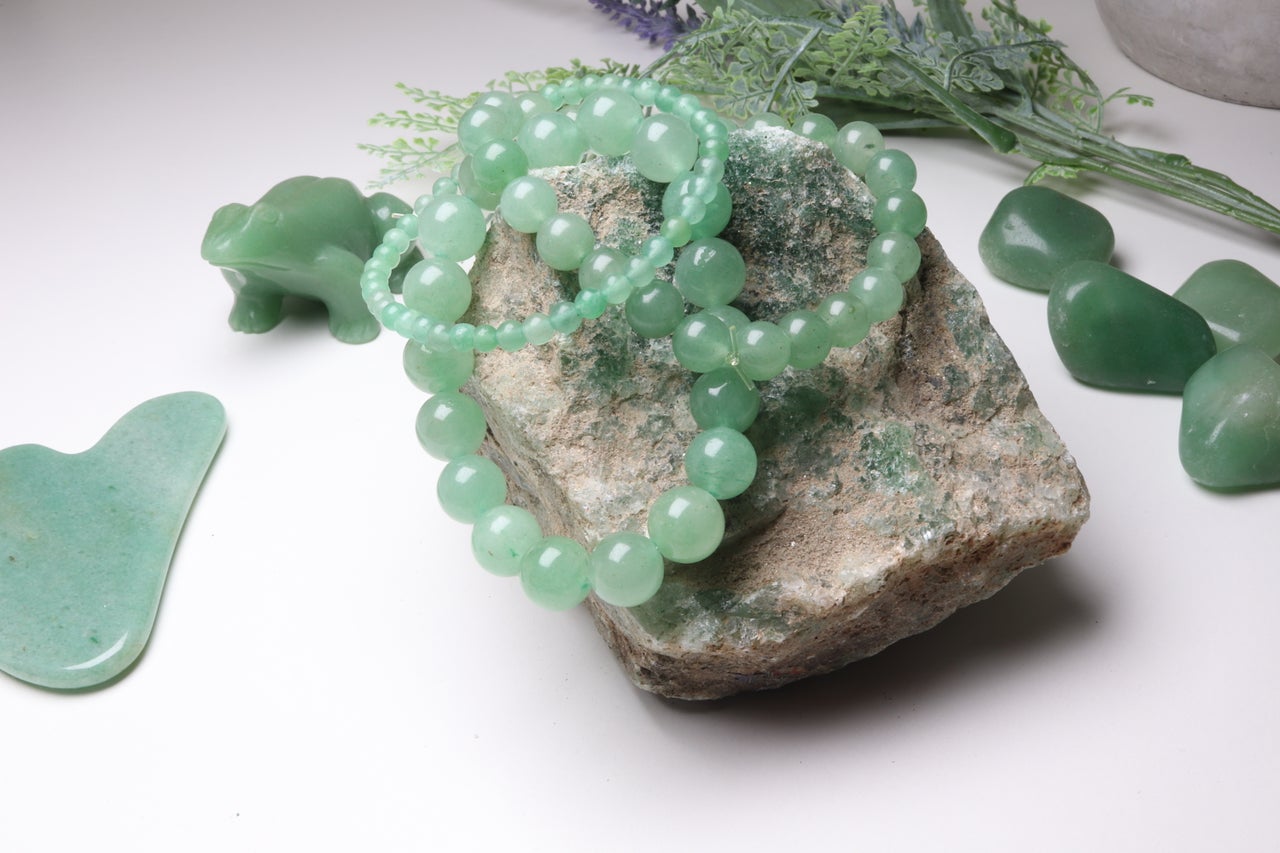 Bracelet Aventurine Verte - Chance et Prospérité