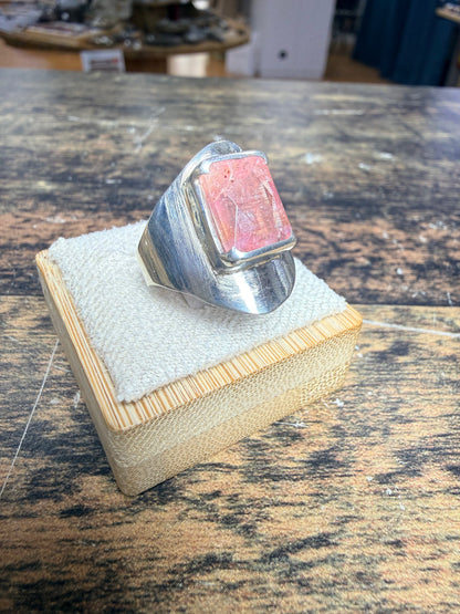 Bague tourmaline rose