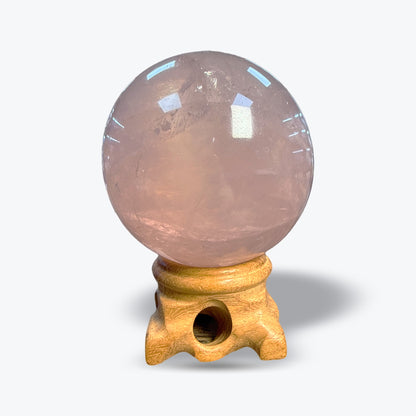 Sphères en Quartz rose de Madagascar - Pièce unique