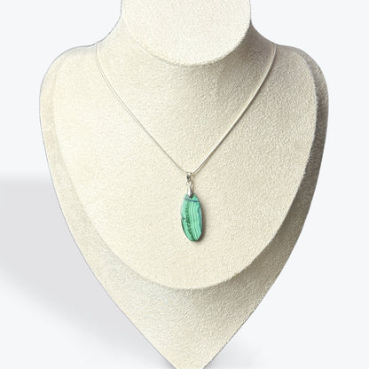 Pendentif Malachite Cabochon - 3