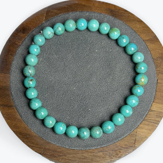 Bracelet Turquoise naturel stabilisé