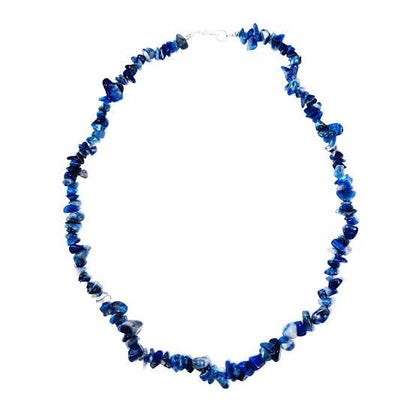 Collier Baroque Chips Pierres Naturelles — 43 cm