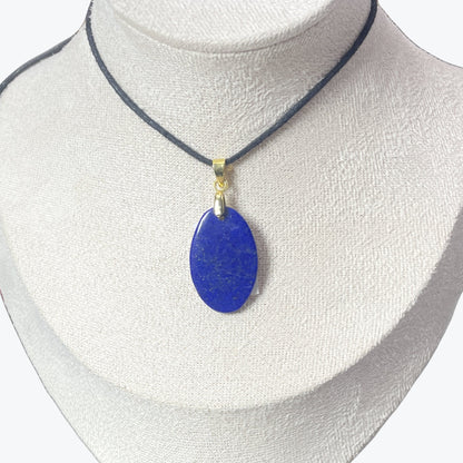Pendentif Lapis Lazuli Ovale — 1,9 à 3,4 cm