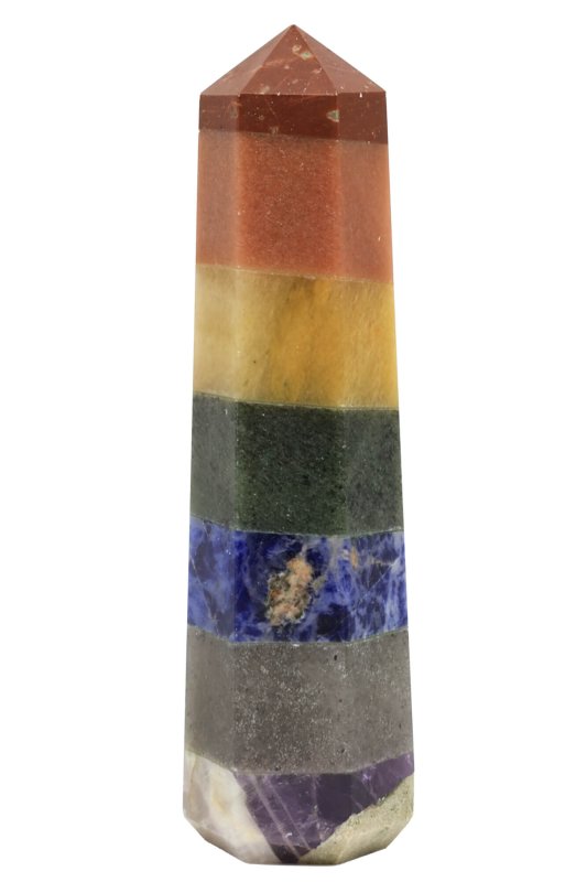 Obélisque 7 Chakras 10cm