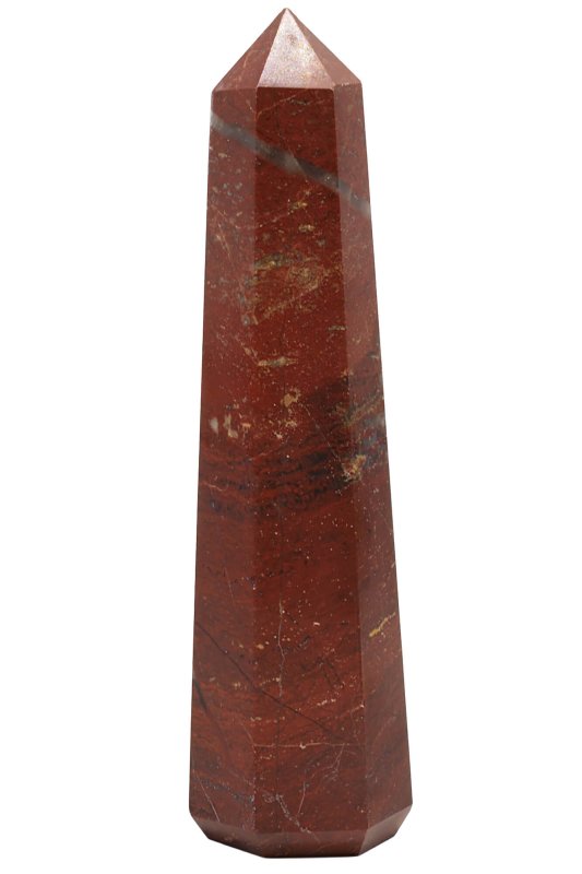 Obélisque Jaspe Rouge 10cm