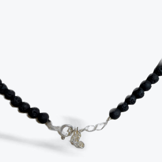 Collier pierre de lave