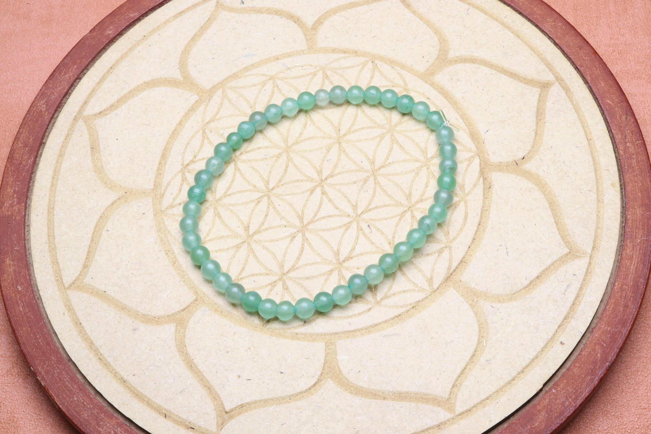 Bracelet en Aventurine - Chance et Prospérité 4mm