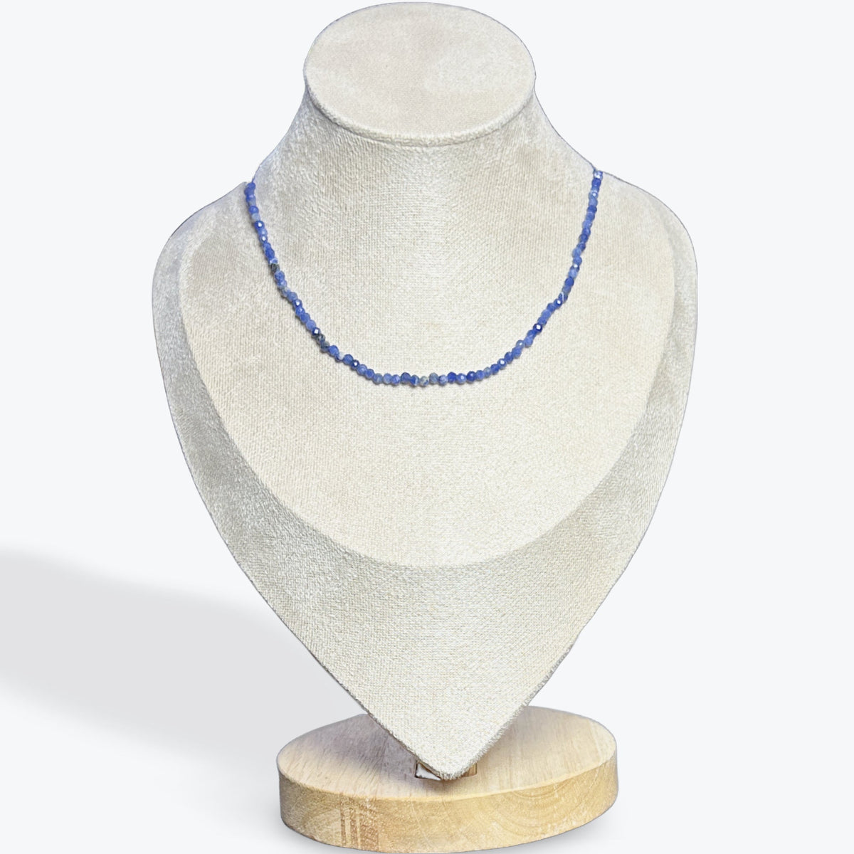 Collier Sodalite facetté – photo 3